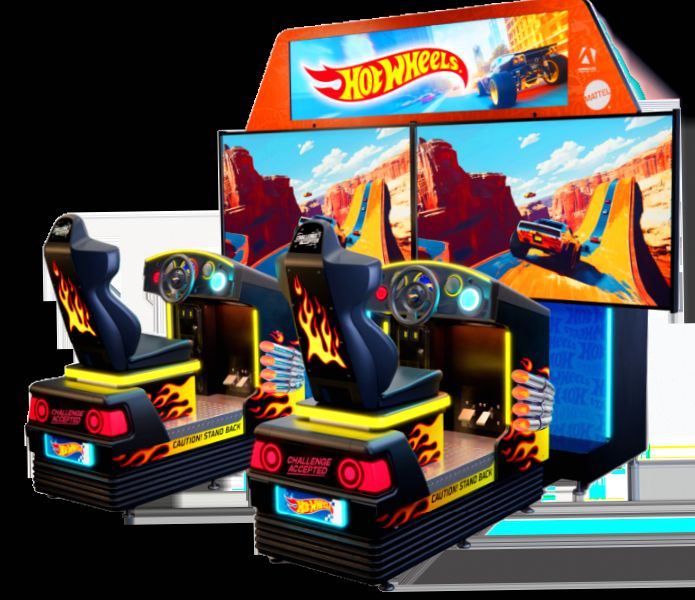 Adrenaline Amusements przygotowuje nowy automat Hot Wheels Driver do salonów gier