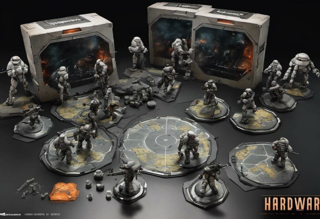 Modiphius prezentuje Hardwar - dynamiczną taktyczną grę sci-fi z miniaturami w skali 6mm