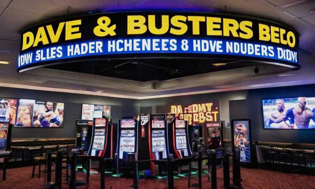 Przyglądamy się nowemu ekskluzywnemu automatowi boksersko-UFC w Dave & Buster's