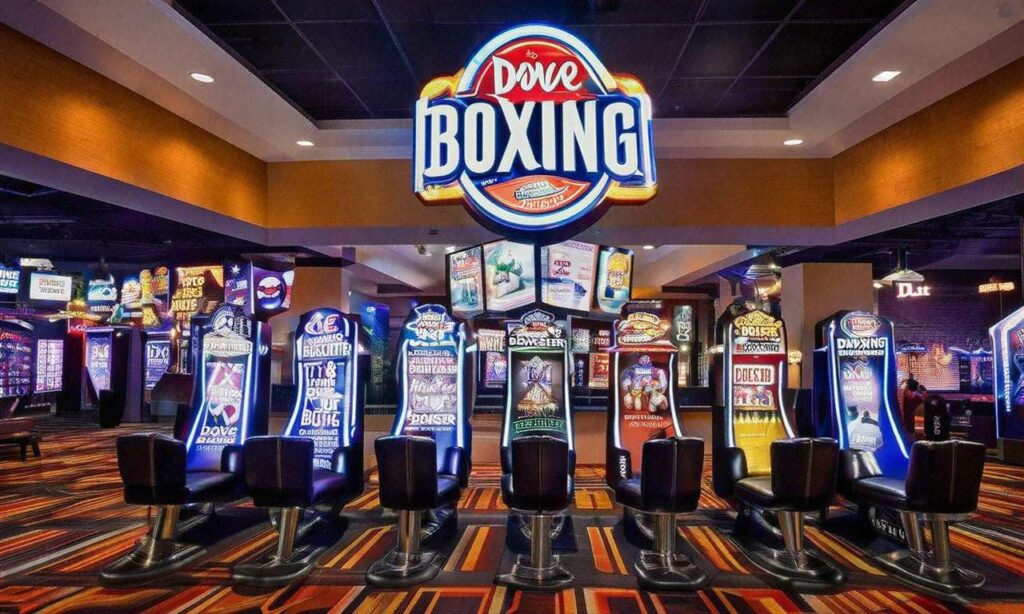 Przyglądamy się nowemu ekskluzywnemu automatowi boksersko-UFC w Dave & Buster's