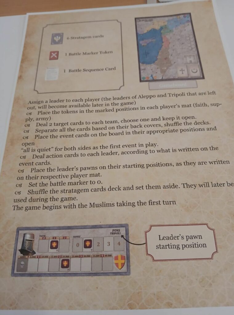 Recenzja gry planszowej Crusades z Kickstartera od Carla Kinga