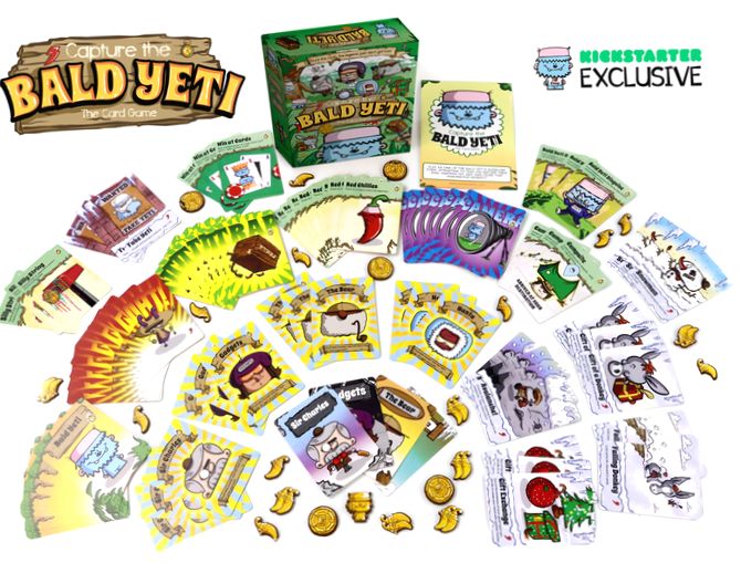 Złap Łysego Yeti: Gra Karciana