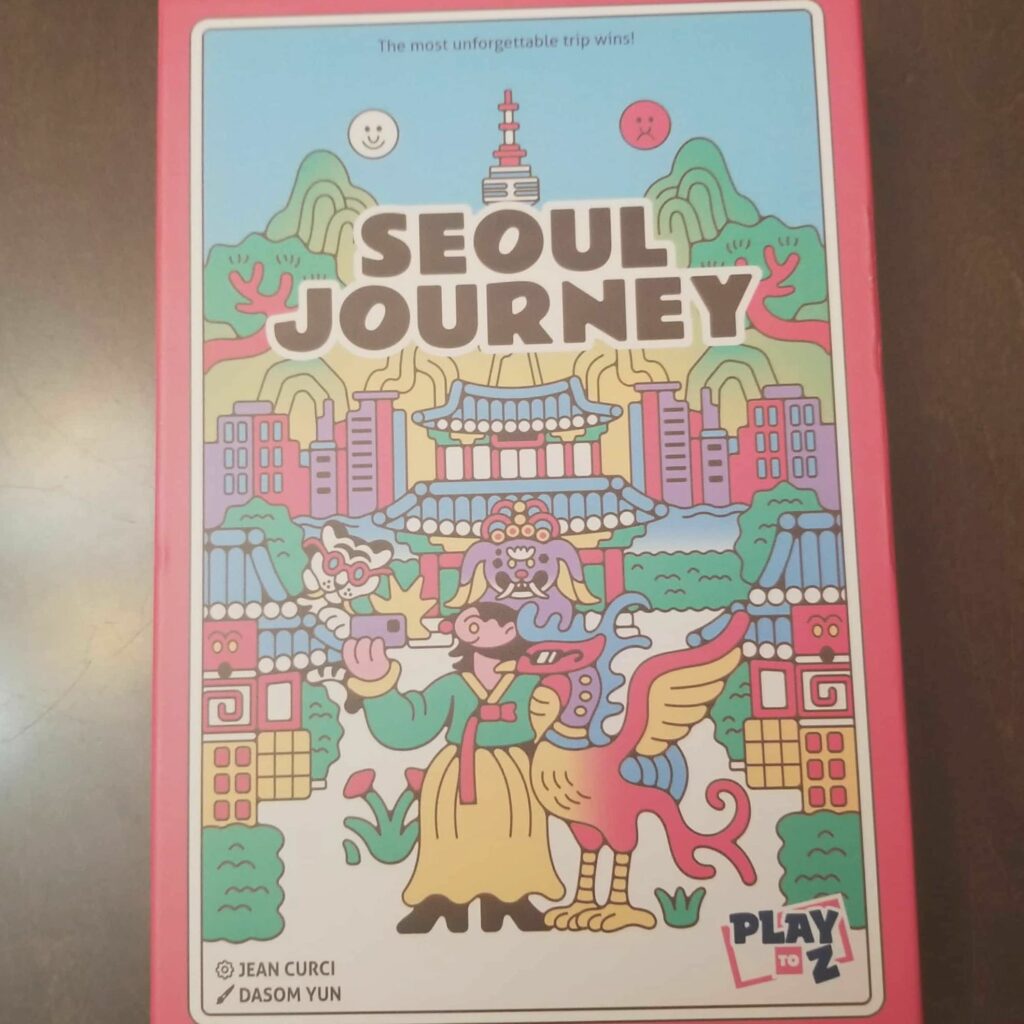 Seoul Journey Backerkit Review by Jazz Paladin (on Bakerkit for 6 or less days!) + Giveaway!