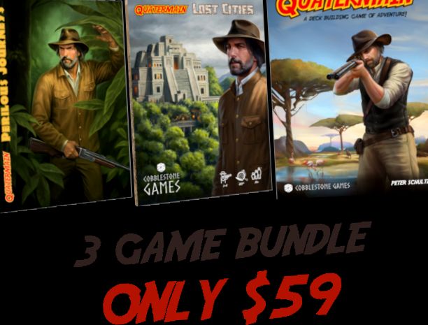Quatermain: Perilous Journeys Expansion Kickstarter Spotlight