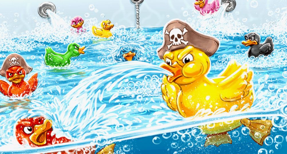 Rubber Ducky Rampage! — The Battle for the Tub Begins!