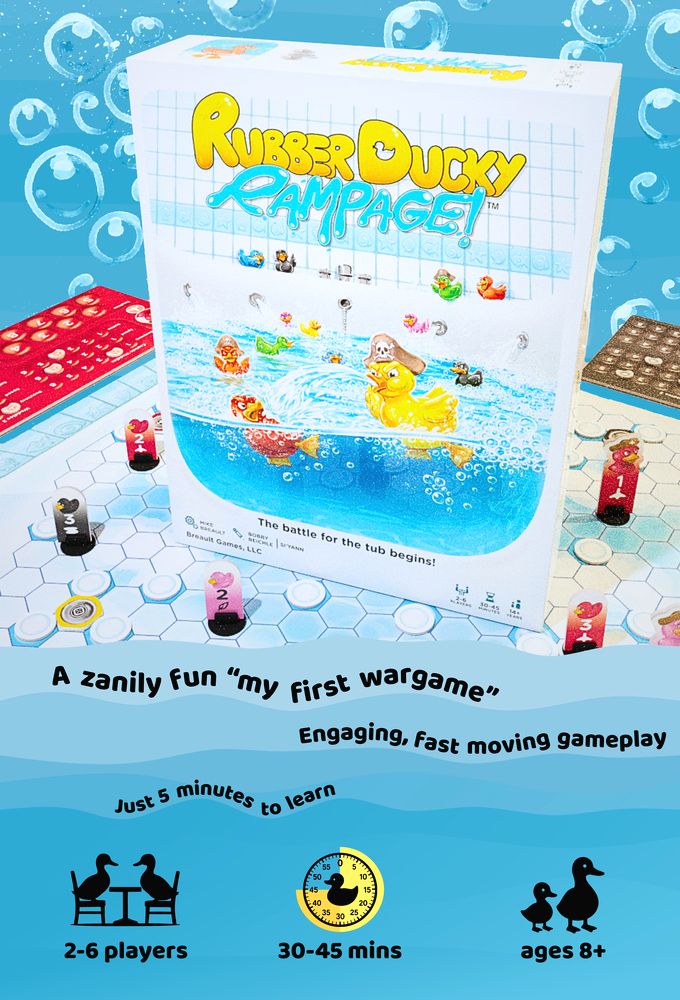 Rubber Ducky Rampage! — The Battle for the Tub Begins!