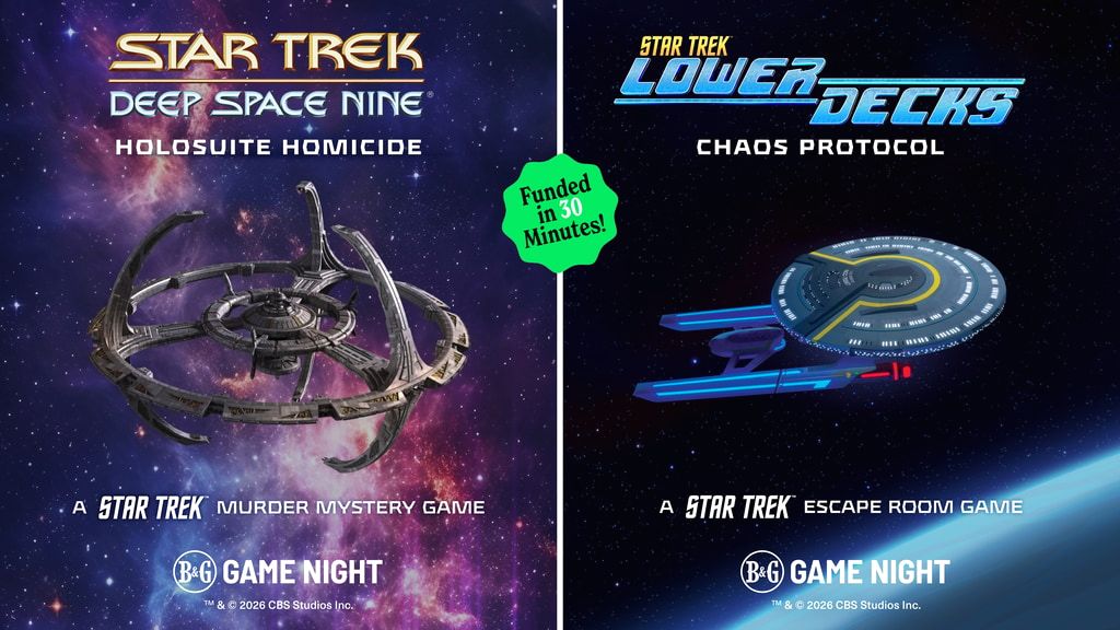 Star Trek Mystery and Escape Room Games: DS9 & Lower Decks