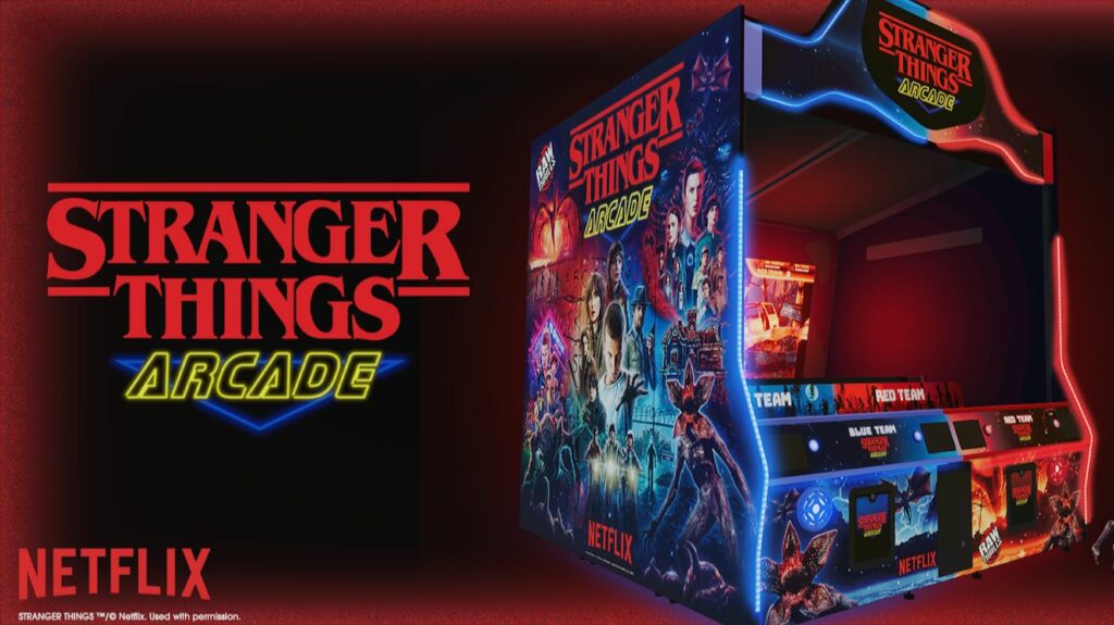 Stranger Things Arcade Fully Unveiled By Raw Thrills