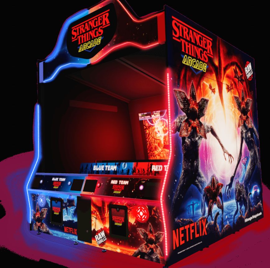 Stranger Things Arcade Fully Unveiled By Raw Thrills